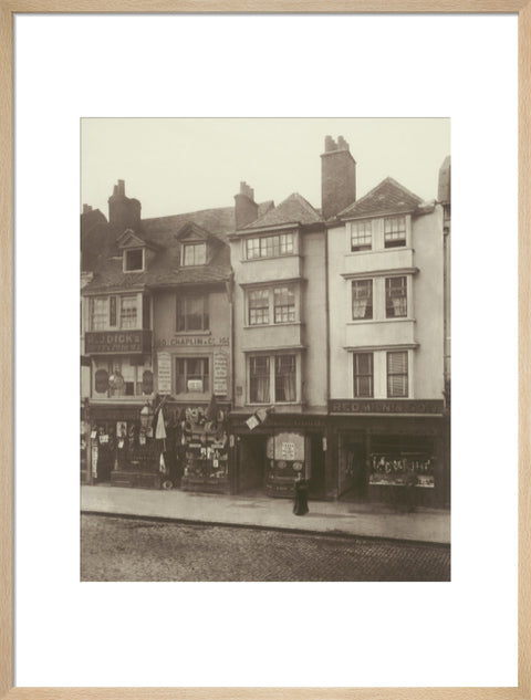 Old houses in Borough High Street1881