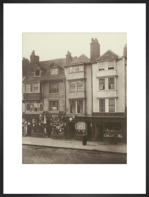 Old houses in Borough High Street1881