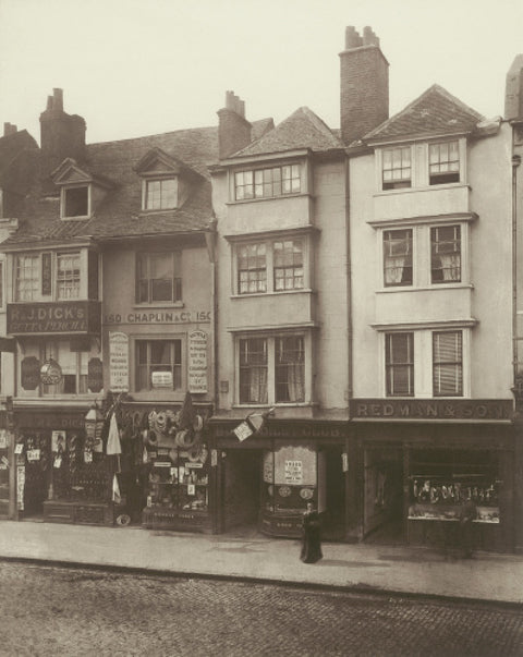 Old houses in Borough High Street1881