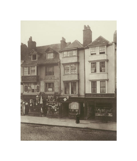 Old houses in Borough High Street1881