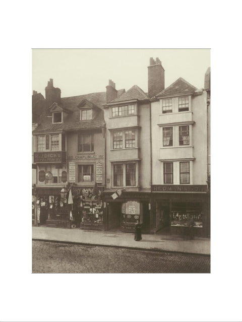 Old houses in Borough High Street1881