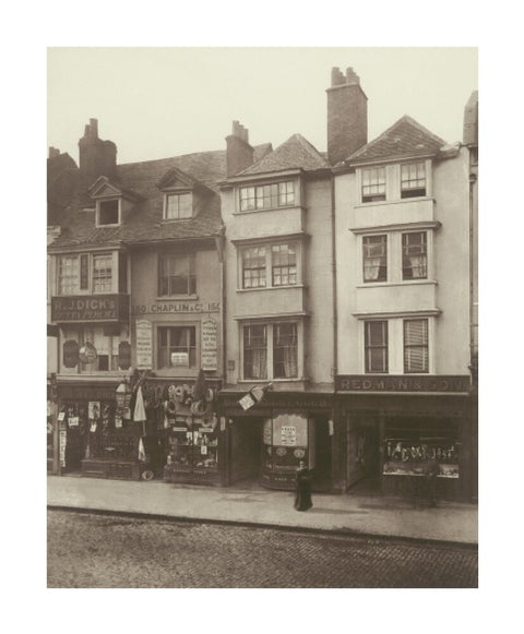 Old houses in Borough High Street1881