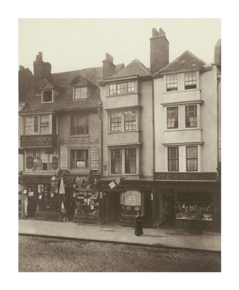 Old houses in Borough High Street1881