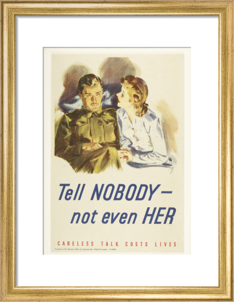 Tell nobody - not even her 1940-1945