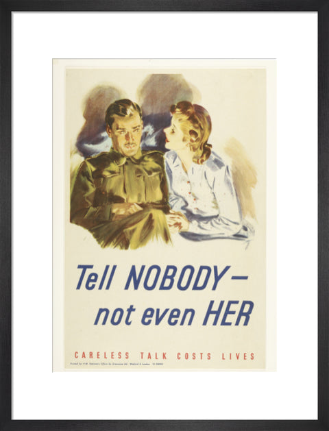 Tell nobody - not even her 1940-1945