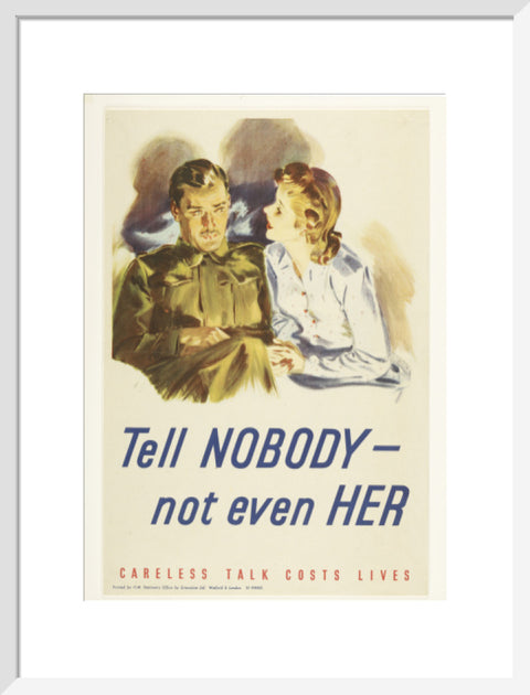 Tell nobody - not even her 1940-1945