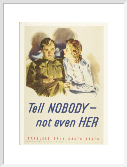 Tell nobody - not even her 1940-1945