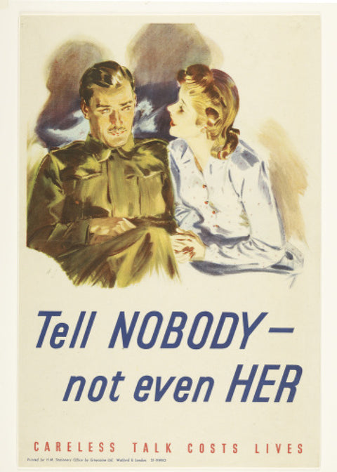 Tell nobody - not even her 1940-1945