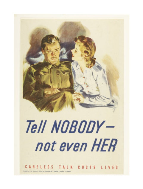 Tell nobody - not even her 1940-1945