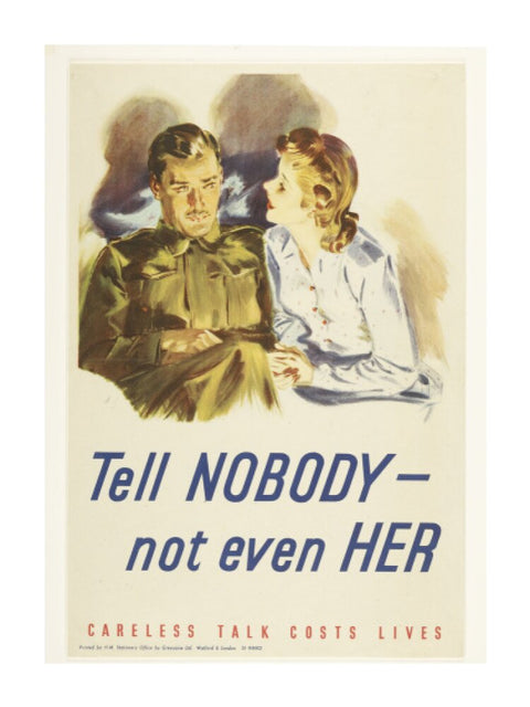 Tell nobody - not even her 1940-1945