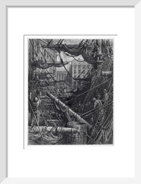 Inside the docks 1872
