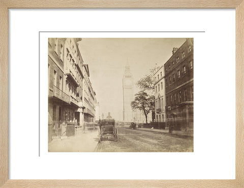 Horse and cart in Westminster c. 1895