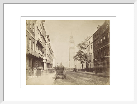 Horse and cart in Westminster c. 1895