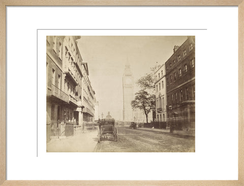 Horse and cart in Westminster c. 1895