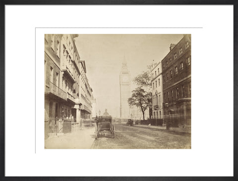Horse and cart in Westminster c. 1895