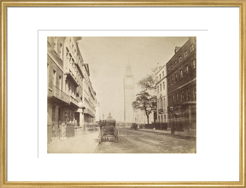 Horse and cart in Westminster c. 1895