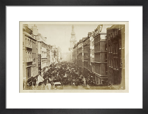 Cheapside with Bow Church c.1880