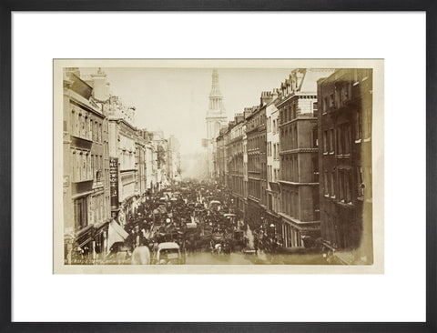 Cheapside with Bow Church c.1880