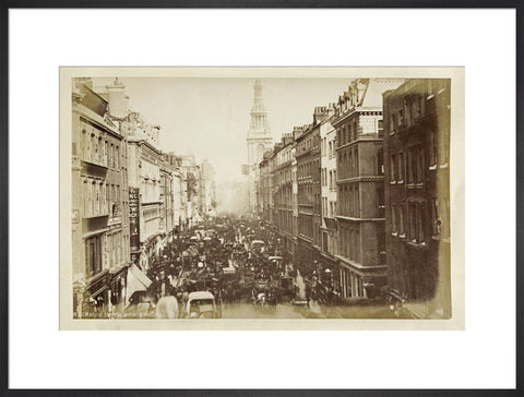 Cheapside with Bow Church c.1880