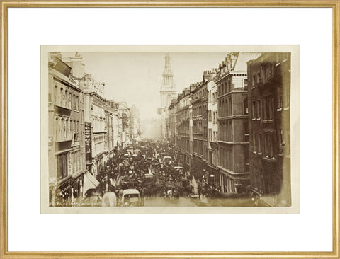 Cheapside with Bow Church c.1880