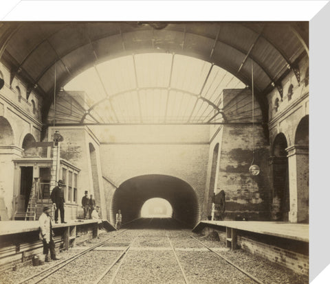 The construction of the Metropolitan District Railway c.1866