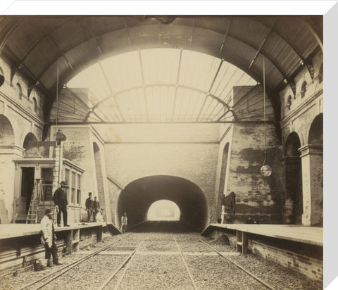 The construction of the Metropolitan District Railway c.1866