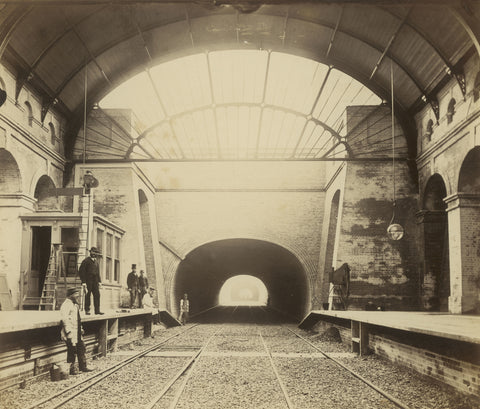 The construction of the Metropolitan District Railway c.1866