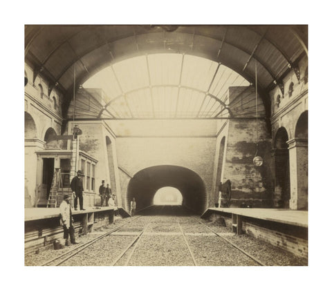 The construction of the Metropolitan District Railway c.1866