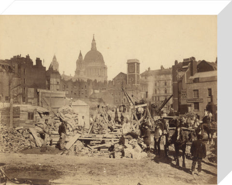 The construction of the Metropolitan District Railway c.1866