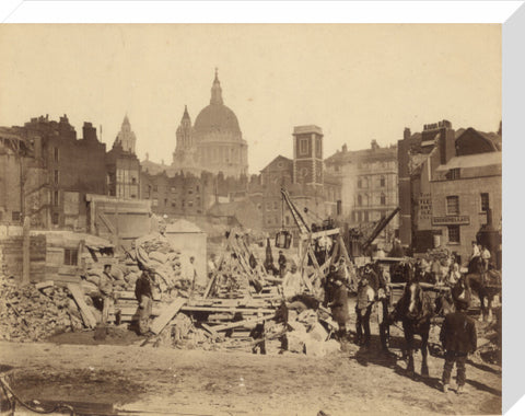 The construction of the Metropolitan District Railway c.1866