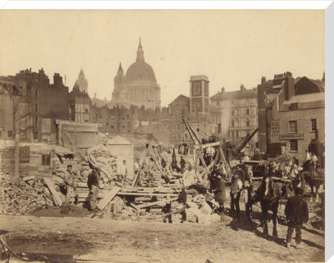 The construction of the Metropolitan District Railway c.1866