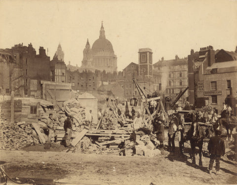 The construction of the Metropolitan District Railway c.1866