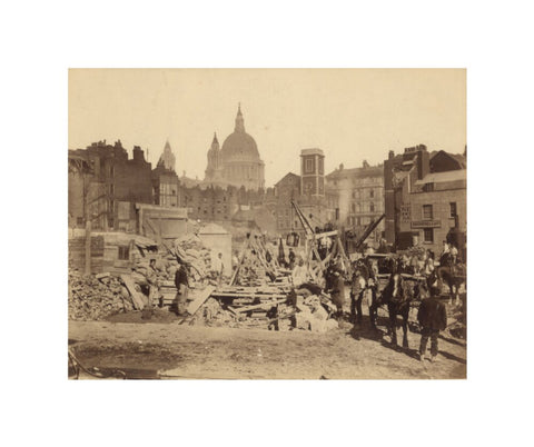 The construction of the Metropolitan District Railway c.1866