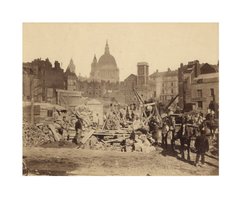 The construction of the Metropolitan District Railway c.1866