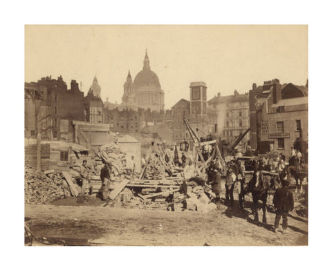 The construction of the Metropolitan District Railway c.1866