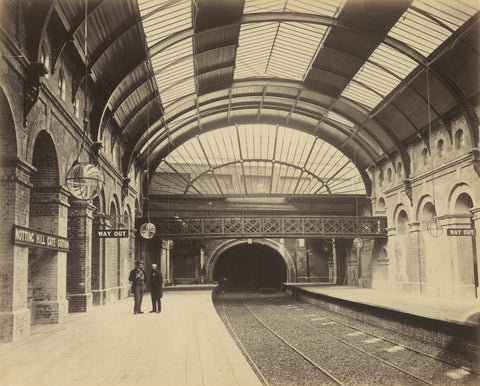 The construction of the Metropolitan District Railway c.1866