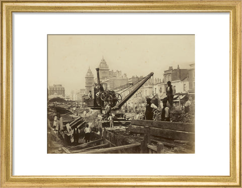 The construction of the Metropolitan District Railway c.1867