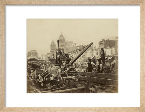 The construction of the Metropolitan District Railway c.1867