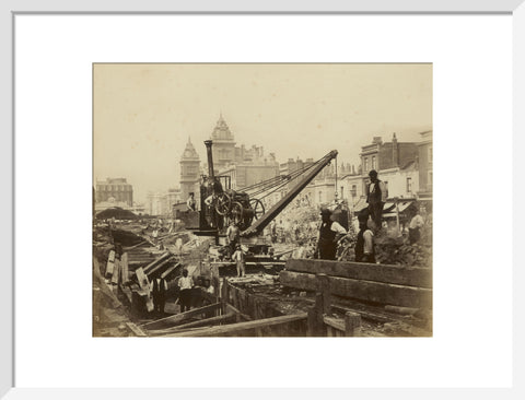 The construction of the Metropolitan District Railway c.1867