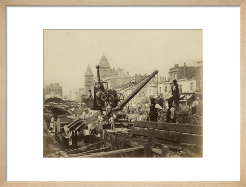 The construction of the Metropolitan District Railway c.1867