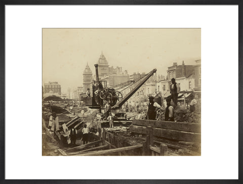 The construction of the Metropolitan District Railway c.1867