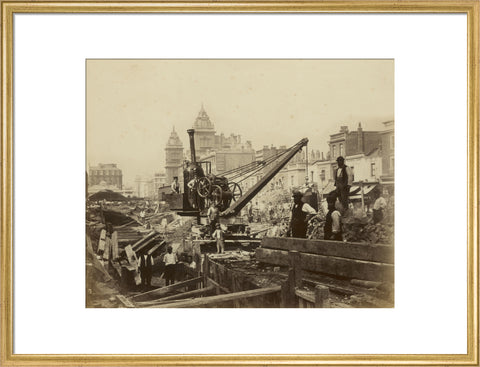 The construction of the Metropolitan District Railway c.1867