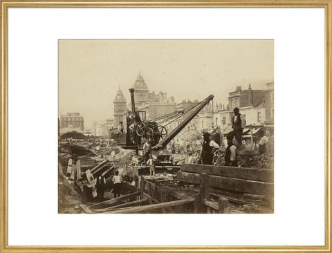 The construction of the Metropolitan District Railway c.1867