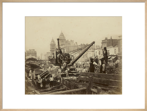 The construction of the Metropolitan District Railway c.1867