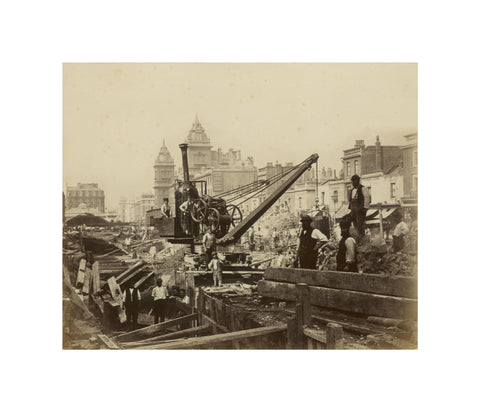 The construction of the Metropolitan District Railway c.1867