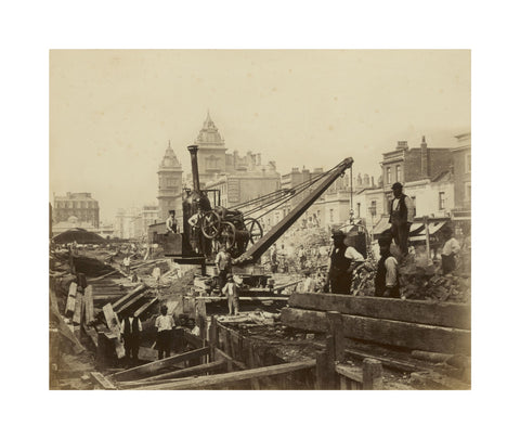 The construction of the Metropolitan District Railway c.1867