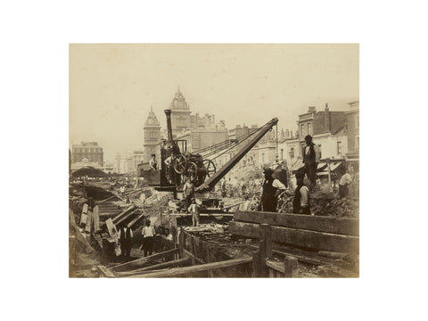 The construction of the Metropolitan District Railway c.1867