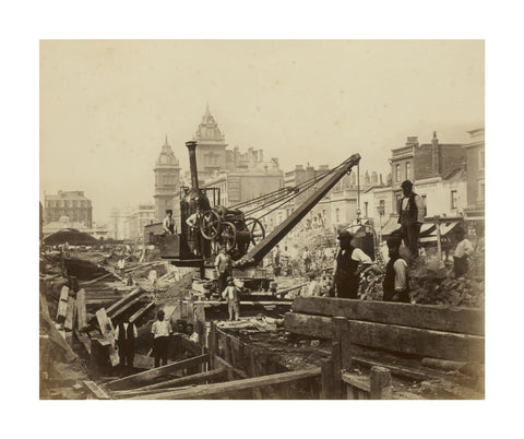 The construction of the Metropolitan District Railway c.1867