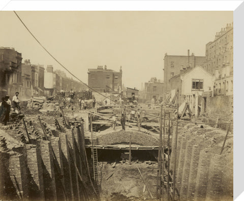 The construction of the Metropolitan District Railway c.1866