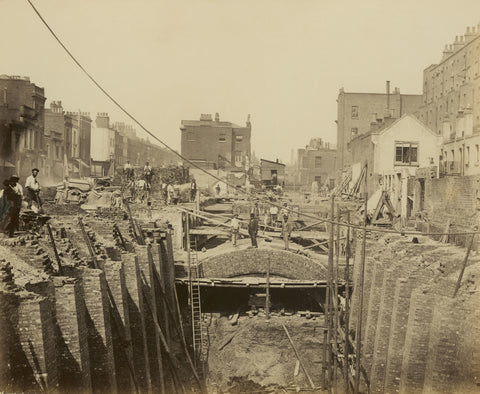 The construction of the Metropolitan District Railway c.1866